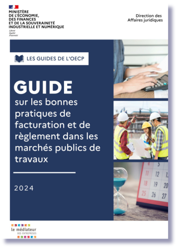 Guide sur les bonnes pratiques de facturation et de règlement dans les marchés publics d travaux